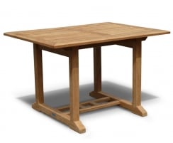 Hilgrove 4ft Rectangular Teak Outdoor Table – 1.2m