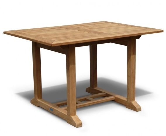 Hilgrove 4ft Rectangular Teak Outdoor Table – 1.2m