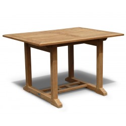 Hilgrove 4ft Rectangular Teak Outdoor Table – 1.2m