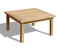 Teak Balmoral Square Coffee Table - 0.9m