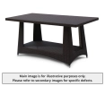 Riviera Rattan 1.6m Rectangular Dining Table - Used: Good