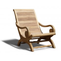 Capri Planter’s Chair, Reclaimed Teak Plantation Chair