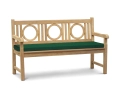 Albemarle 1.5m Decorative Flat Pack Garden Bench