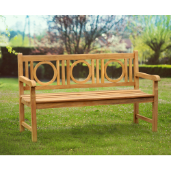 Albemarle 1.5m Decorative Flat Pack Garden Bench