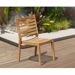 Vero Teak Stacking Chair