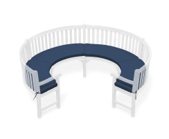 Henley 3/4 Curved Garden Bench Cushion