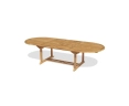 Brompton Teak Extending Double Leaf Table