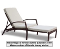 Monaco Rattan Garden Sun Lounger - Used: Good