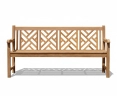 Princeton Chippendale Decorative Garden Bench – 1.8m