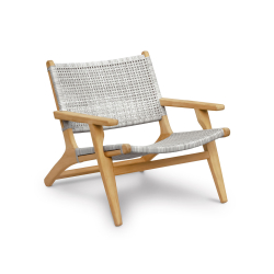 Amalfi Lounge Armchair, Flat Weave