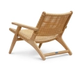 Amalfi Lounge Armchair, Flat Weave