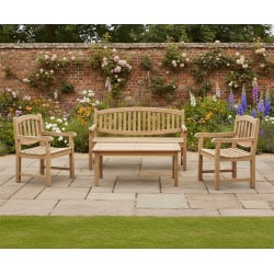 Hilgrove and Ascot 5 Seater Teak Coffee Set