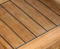 Teak Wooden Rose Arbour Bench