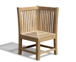 Canterbury Teak Corner Chair