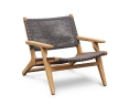 Amalfi Lounge Armchair, Flat Weave