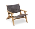 Amalfi Lounge Armchair, Flat Weave