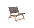 Amalfi Lounge Chair - Java Brown