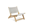 Amalfi Lounge Chair - Grey Marble