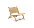 Amalfi Lounge Chair - Honey Wicker