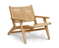 Amalfi Lounge Armchair - Honey Wicker