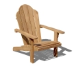 Adirondack Chair, Teak Wood