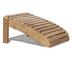 New England Teak Adirondack Leg Rest