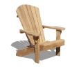 Bear Chair, Teak Adirondack Seat