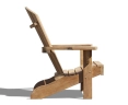 Bear Chair, Teak Adirondack Seat
