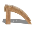 Teak Bear Chair Leg Rest