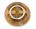 Wooden Lazy Susan, Extra-large – 0.8m