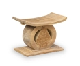 Ashanti-style Teak Wood Stool