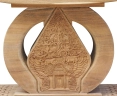 Ashanti-style Teak Wood Stool