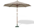 Octagonal 2.5m Garden Parasol