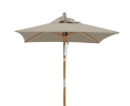 Square 1.5m Tilting Garden Parasol - Taupe