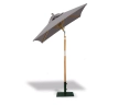 Square 1.5m Tilting Garden Parasol - Grey
