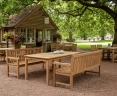 Sandringham Table and Benches Set