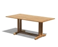Belgrave 6 Seater 1.8m Table with Suffolk Folding Chairs Set