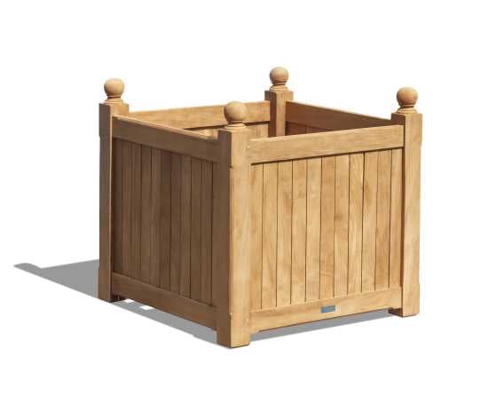 Bespoke Planter, Teak Wooden Garden Planter  Grand