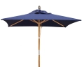 Square 2m Tilting Garden Hardwood Parasol