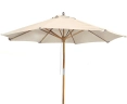 Octagonal 3m Hardwood Garden Parasol
