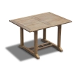 Hilgrove 4ft Rectangular Teak Outdoor Table – 1.2m