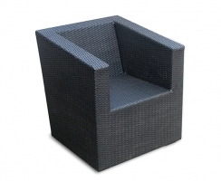 Eclipse Rattan Sofa Chair, Wicker Garden Chair