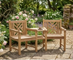 Princeton Teak Companion Seat