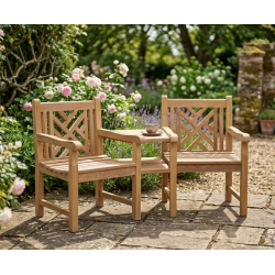 Princeton Teak Companion Seat