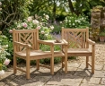 Princeton Teak Companion Seat