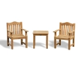Hilgrove 60cm Tea Table and Rose Garden Armchair Set