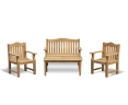 Hilgrove Coffee Table Set with Rose Garden Bench and Rose Garden Armchairs