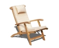 Wooden Steamer Chair, Teak Deck Chair