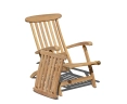 Wooden Steamer Chair, Teak Deck Chair