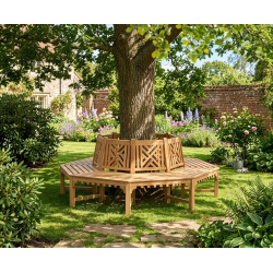 Princeton Octagonal Teak Tree Seat – 2.2m